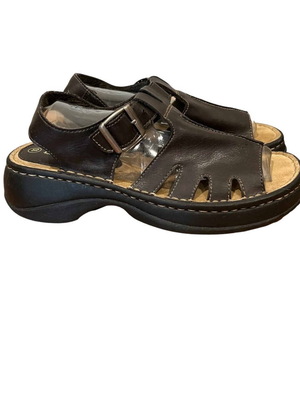 Lower East Side Y2K fisherman lug sole sandals size 10